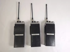 Lot of 3 Regency HH-464-D2 UHF Handheld Transceivers with Battery Corrosion