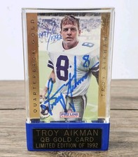 Troy Aikman Cards and Memorabilia Guide 15