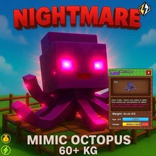 🌱Grow A Garden🌱 | 60KG+ HUGE NIGHTMARE Mimic Octopus 🐙 | Fast Delivery⚡️