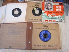 lot of 19 45 RPM 7 inch Singles in book