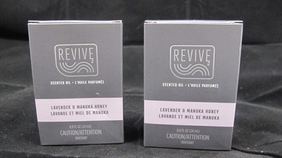 Revive Melaleuca Scented Oil Warmer 2-Refills Lavender and Manuka Honey