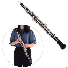 Oboe with Case Semi Automatic Maintenance Supplies Set Silver Plated Entry Model