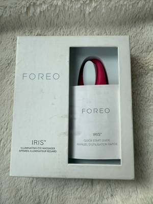 NEW FOREO IRIS Illuminating Eye Massager Magenta