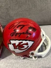 Tony Gonzalez Signed Kansas City Chiefs Riddell Mini Helmet NFL Authenticated