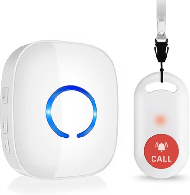 COTINSE Notrufknopf Für Senioren Hausnotruf Alarmknopf 500FT Notrufklingel Krankenpflege