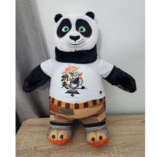 DreamWorks Kung Fu Panda 4 Po Plush Soft Cuddly Build a Bear w/ outfit Clothes