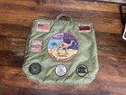Vintage Military Flyers Helmet Bag w/Patches (DLA100-89-C-4358) Op. Desert Storm