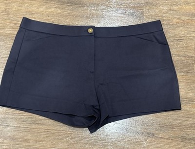NEW WITHOUT TAGS- CLASSIC TORY BURCH SHORT SHORTS- NAVY