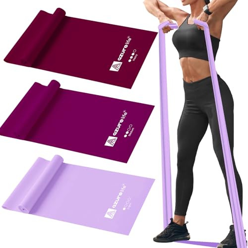 Professional Non-Latex Long Resistance Bands for Stretching and Exercise