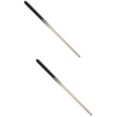 Set of 2 Mini Pool Cue Stick Sticks for Adults Kids Billiards Short