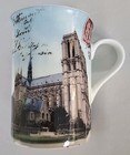 Set of 2, Stechcol, Paris, Notre Dame,  Coffee Cups, Gracie Bone China. — photo 5