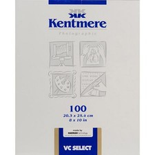 Kentmere VC Select, Variable Contrast Medium Weight RC Fine Lustre Paper, 8x10",