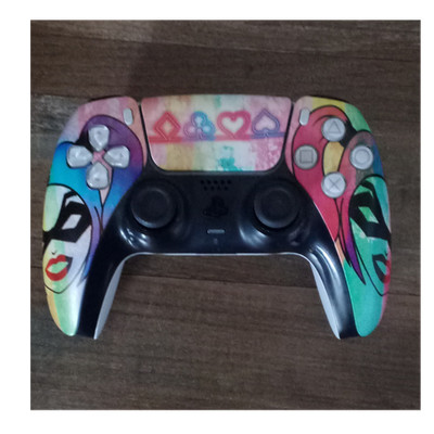 Sony DualSense Wireless PS5 Controller Custom Multicolor Shell White/Black