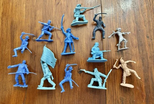Marx? Mpc? or Others Civil War? Playset Figures Lot