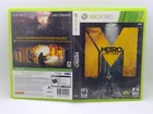 Metro: Last Light (Xbox 360, 2013) Clean Tested Working - Free Ship