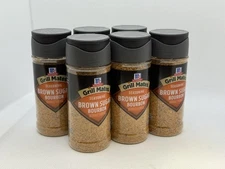 6-Pack McCormick Grill Mates Brown Sugar Bourbon Seasoning, 3 oz BB-10/26