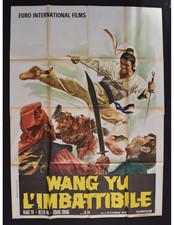 Affiche BRUCE LEE WANG YU L'IMBATTABLE Arts Martiaux Karaté Kung Fu Chine A66