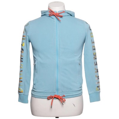Bikkembergs, Kapuzenpullover, Größe: XS, Blau, Baumwolle/Elasthan, Print #pDH