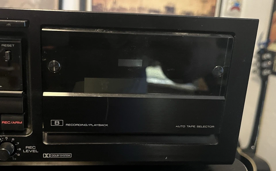 Kenwood KX-69W Double Stereo Cassette Deck Dolby: Read Description  - Image 2 of 3