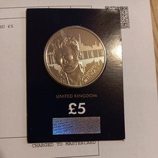 2024 George Michael UK £5 BU Coin Sealed Pack - Music Legends series.