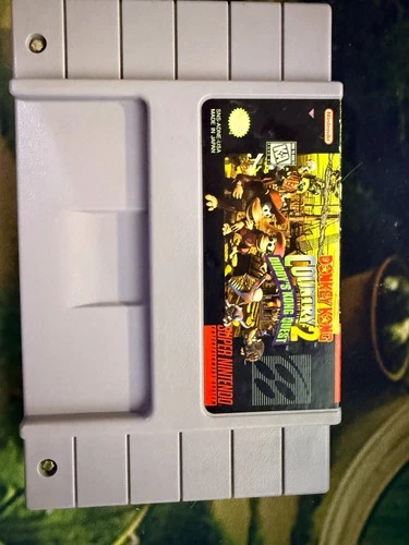 Donkey Kong Country 2: Diddy's Kong Quest (Super Nintendo, 1995) UNTESTED