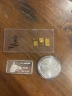 Gold and Silver lot: 2 Ounces Silver & 3/100oz Gold