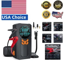 5000A Portable Jump Starter and Air Compressor for Cars & SUVs - 160 PSI