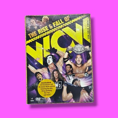 WWE - The Rise and Fall of WCW (DVD, 2009, 3-Disc Set)