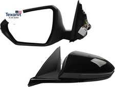 Left Driver Side Mirror Compatible With 2022-2024 Hyundai Tucson Sel Wheated W