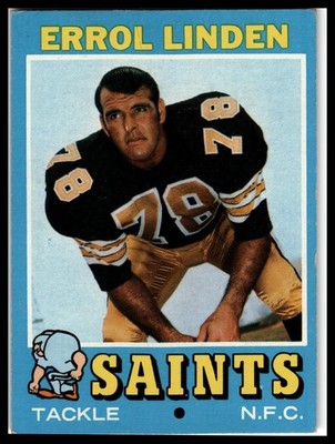1971 Topps #117 Errol Linden