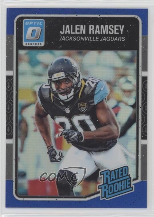 2016 Donruss Optic Rated Rookie Blue 64/149 Jalen Ramsey #171 01dg