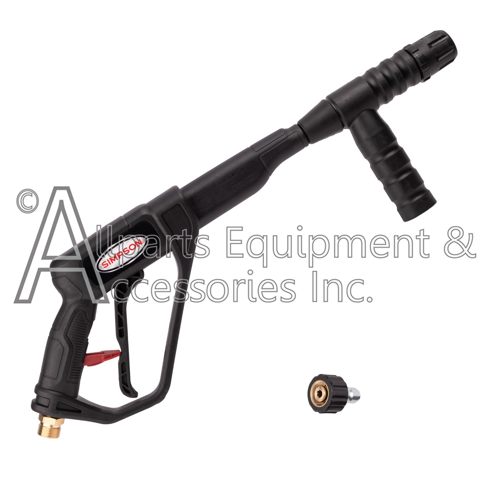 80160 Simpson OR452 4500 PSI Trigger Gun M22 Connections and 3/8" QC Adaptor