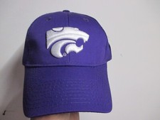 KANSAS STATE WILDCATS "OC SPORTS" HAT ADJUSTABLE NWT TEAM COLORS  LOGO NWT