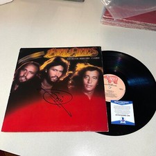 BARRY GIBB signed autographed SPIRITS HAVING FLOWN BEE GEES BECKETT COA Z11698