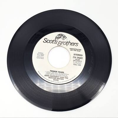 John Cafferty And The Beaver Brown Band Tender Years Single Record 