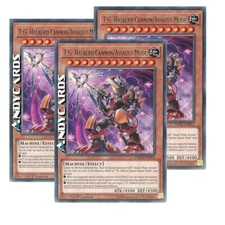 3x T.G. HALBERD CANNON/ASSAULT MODE (Halberd/Assault Cannon) Rare DANE EN012