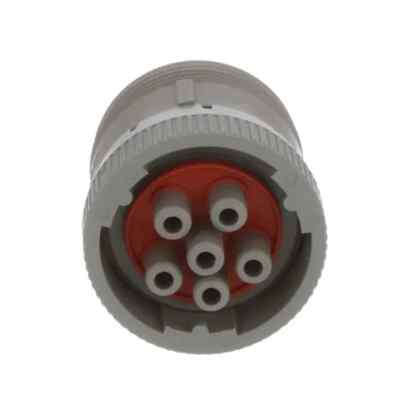TE Connectivity HD16-6-96S CONN PLUG HSG FMALE 6POS INLINE LOT OF 2