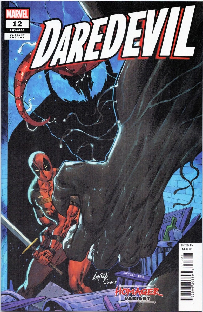 DAREDEVIL #12 (ROB LIEFELD HOMAGER VARIANT)(2023) COMIC BOOK