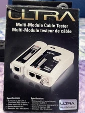ULTRA MULTI MODULE CABLE TESTER RJ45 JACK RJ11 JACK - NEW