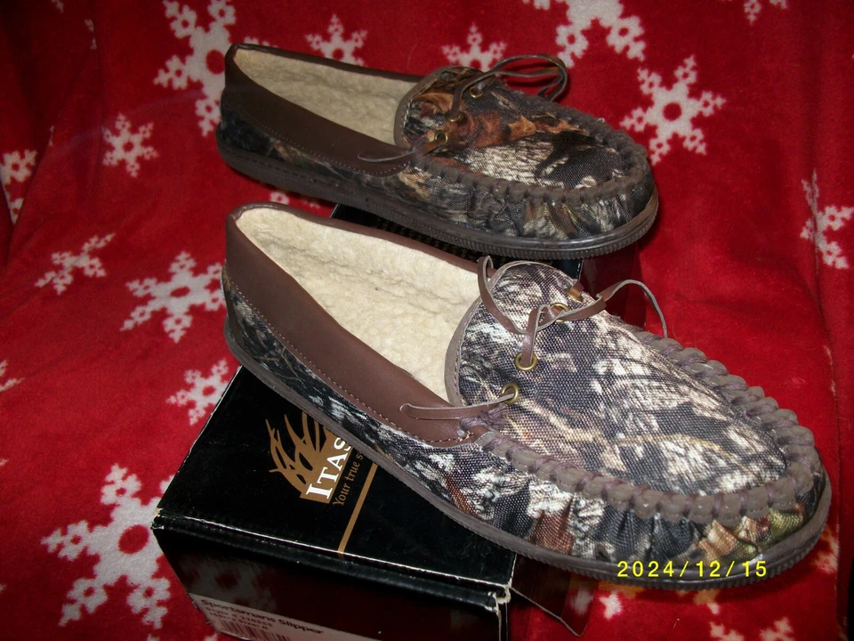 男式 Itasca Sportmens 拖鞋 8 码 — 第 3/4 张图片