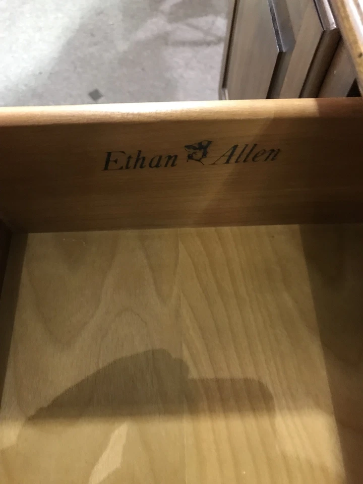 Ethan Allen Cupboard China Cabinet - Image 2 of 4