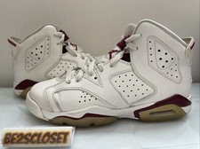 Nike Air Jordan 6 Retro OG Maroon 2015 Size 6Y Boys 836342-115
