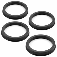 Set of 4x Spigot Rings 66,1-57,1 mm Alloy Wheel Hub centric spacers 66.1 to 57.1