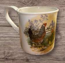 Hassenpflug HK Vienna Austria Ceramic Mug Farm/chicken