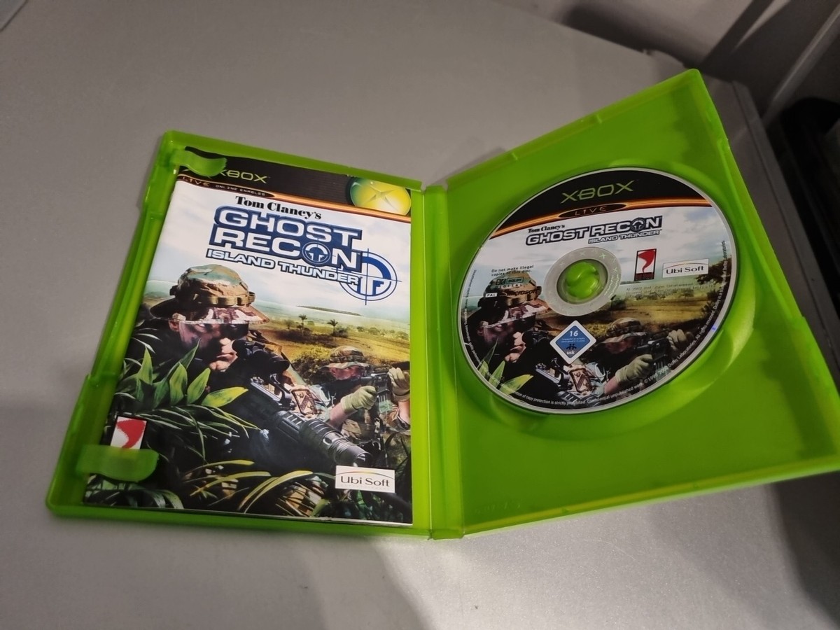 Tom Clancy's Ghost Recon: Island Thunder Für XBOX Original (PAL) - Komplett Mit Anleitung, 2003