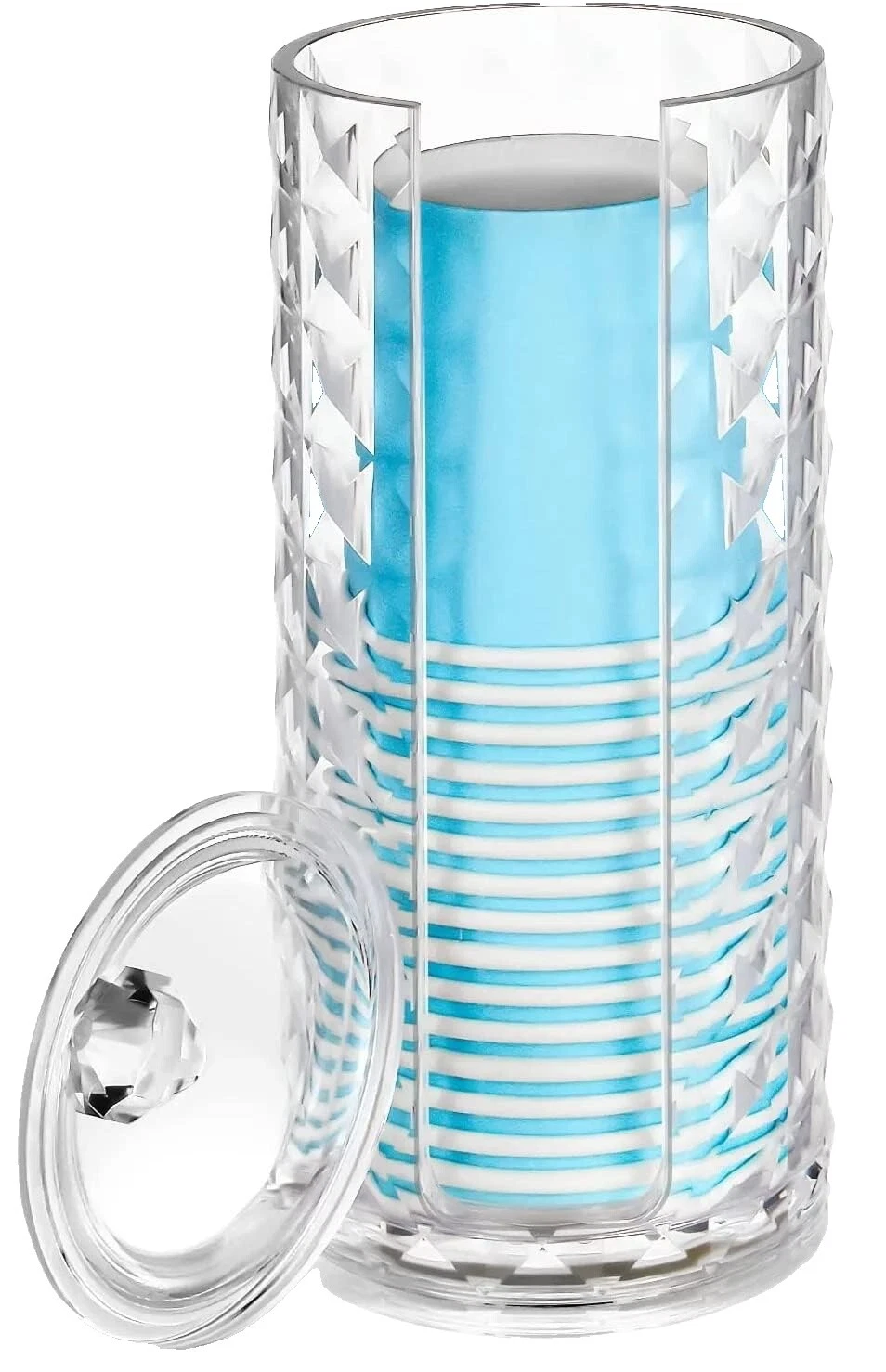 Acrylic Bathroom Tumblers & Toothbrush Holders