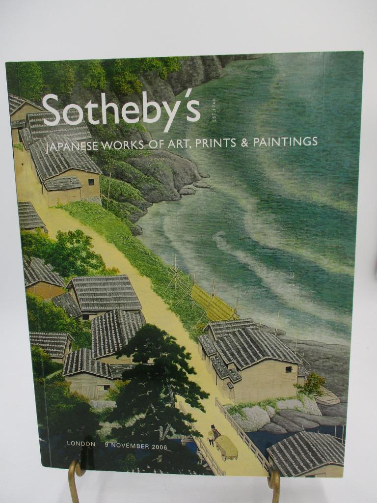 Vtg 2006 Sothebys London Japanese Works of Art Prints Paintings