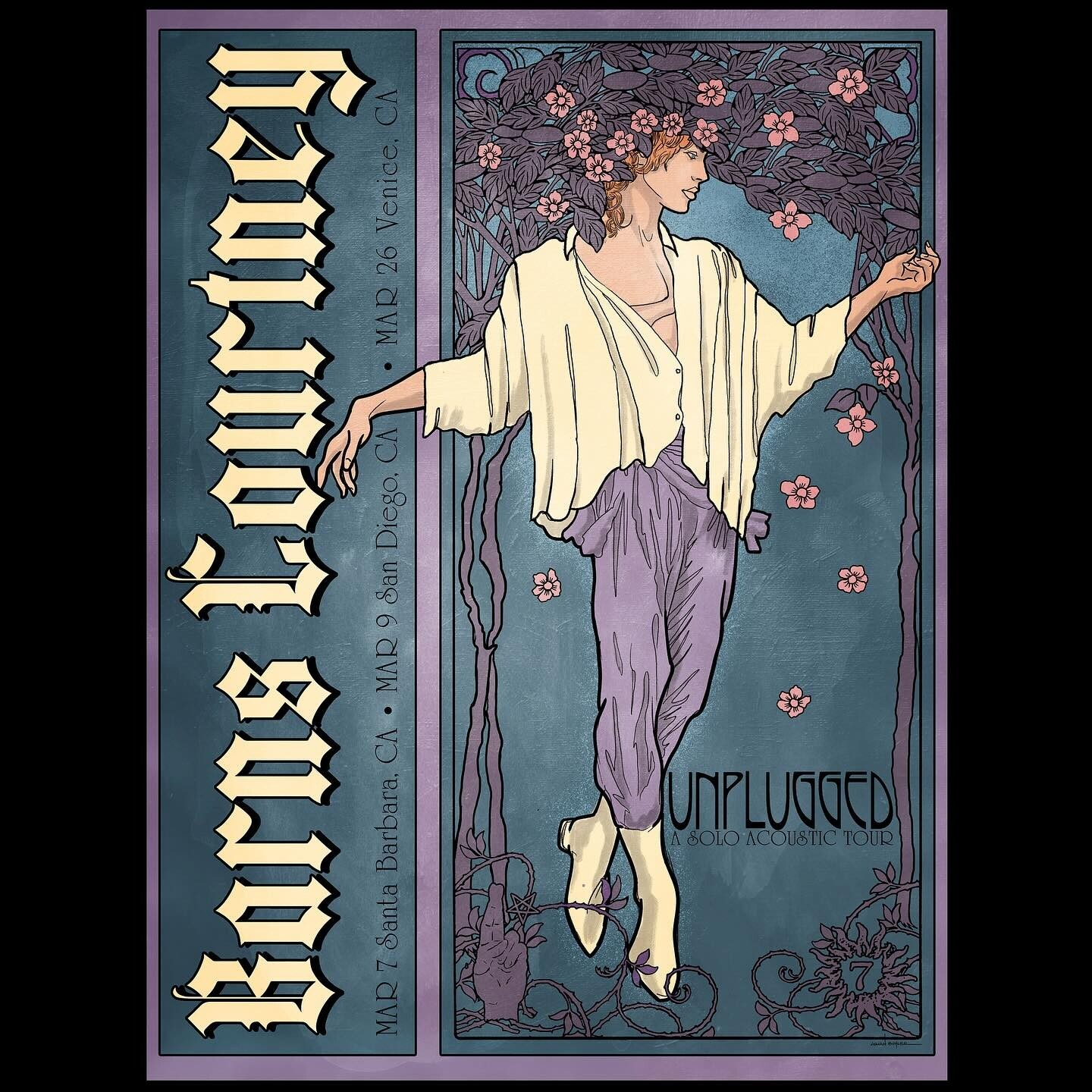 Ballyhoo Summer Tour 2025 Schedule, Poster Wall Decor, No Frame