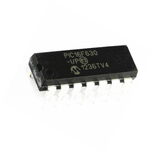 5 Pcs PIC16F630 PIC16F630-I/P 16F630 DIP-14 Microcontroller CHIP IC NEW ...