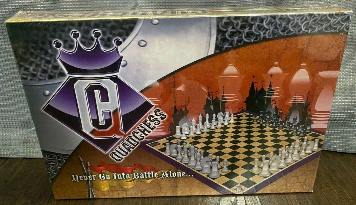 QuadChess Chess Game 2011 Team Play 2 to 4 Players New Sealed